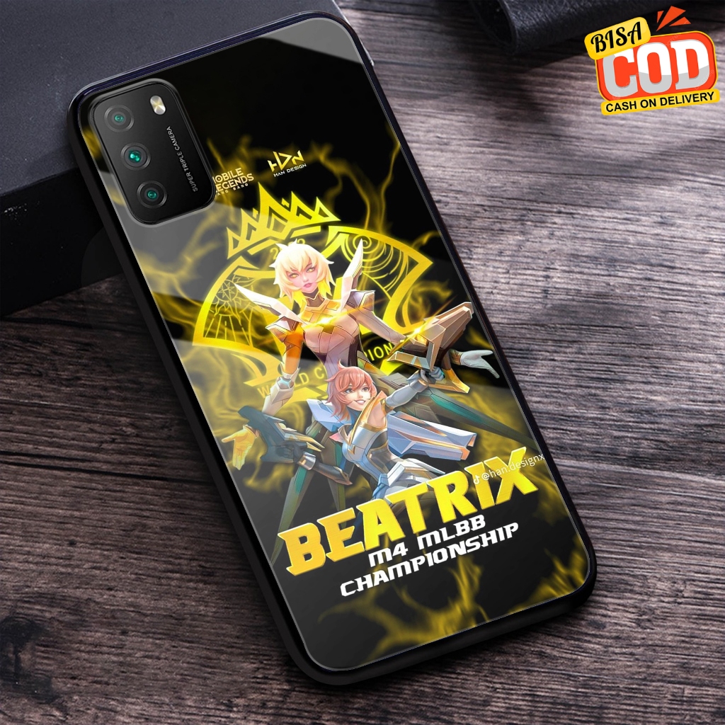 Case XIAOMI  POCO M3 - ALPHA CASE ( MLBB ) - 2D Premium Glossy - Softcase Glossy - Casing Hp - Hardc