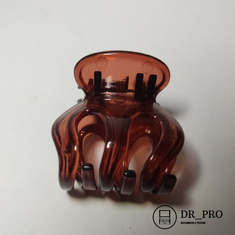 JEPITAN RAMBUT JEDAI KOREA WARNA COKLAT BENING UKURAN 3CM