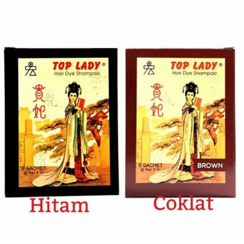 TOP LADY HAIR DYE SHAMPOO