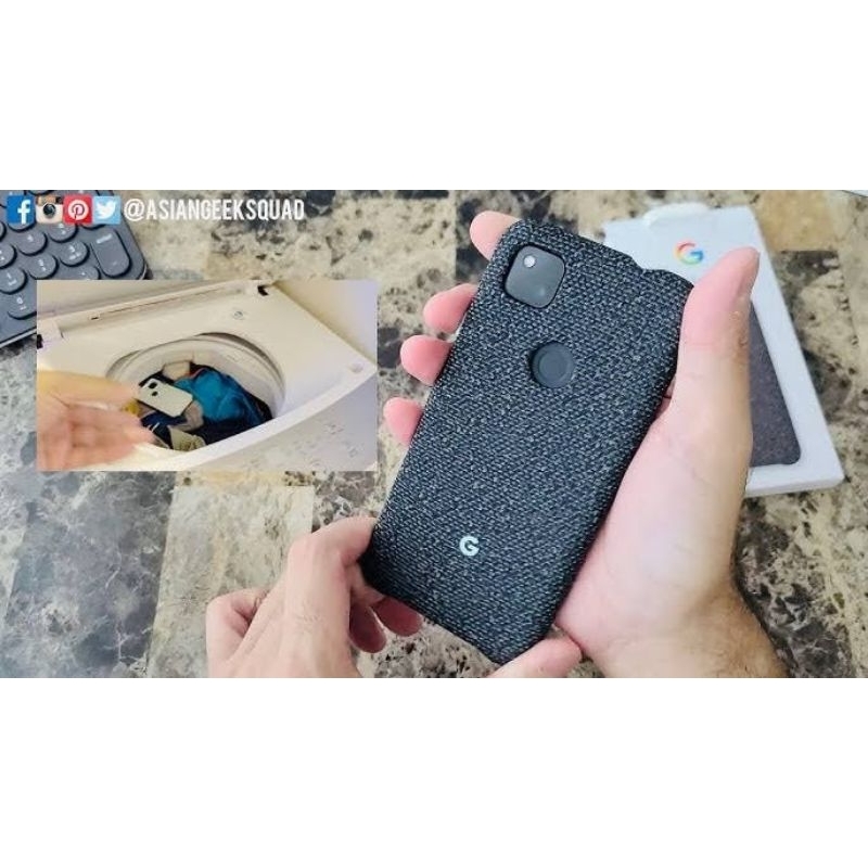 Fabric Case Google Pixel 4A 4G Original Google Store