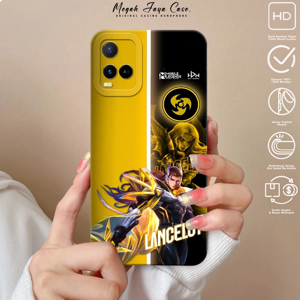 Case VIVO Y21 Y21S Y21T Y33S Y33T Y21A - Casing Hp VIVO Y21S Y21 Y21T Y21A Y33S Y33T  Motif Hero Mob