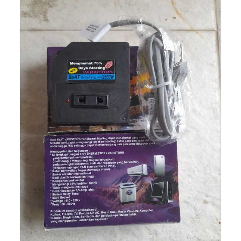inverator autostart softstart anti jeglek penghemat listrik ntc 2500 watt beat