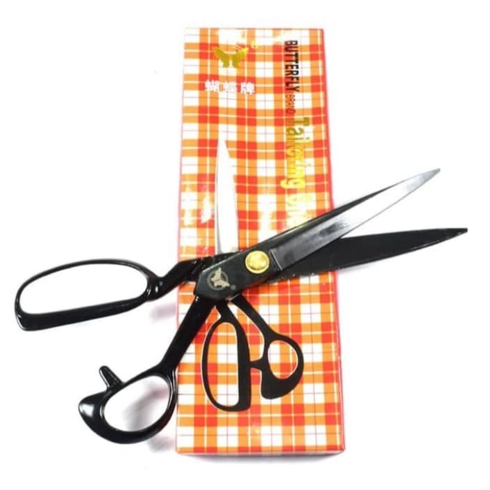 

Butterfly Gunting Potong Bahan Kain 9" / Gunting Tailor Butterfly 9 Inch / Gunting Kain