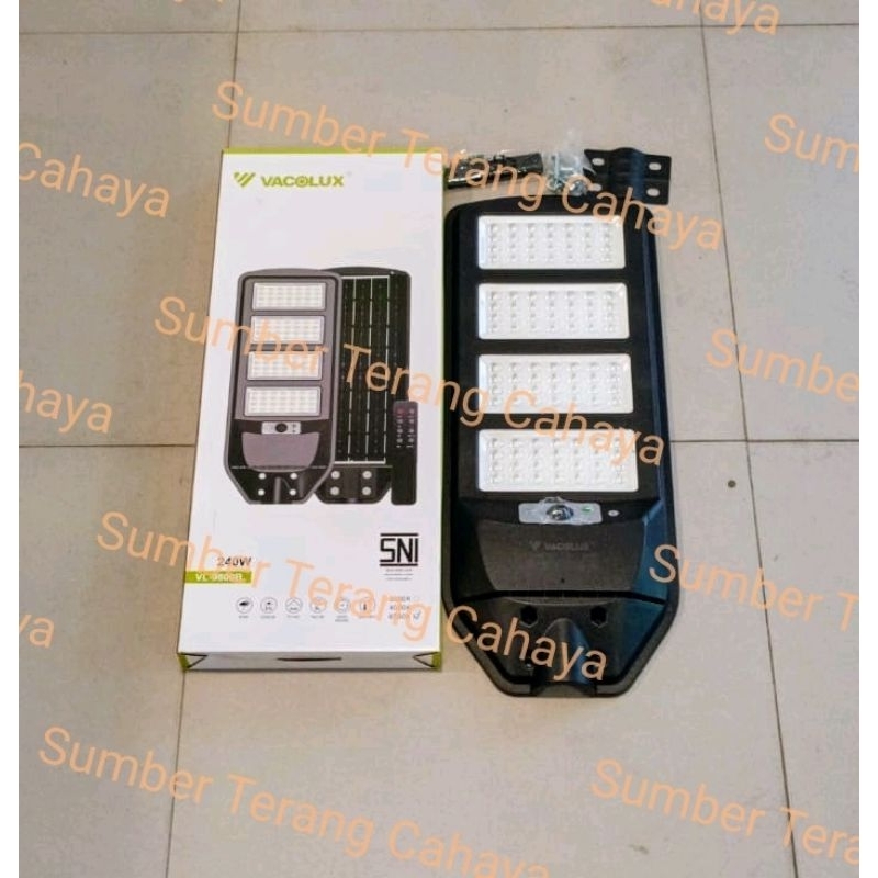 lampu jalan solar led 240 watt tenaga surya lampu pju solar 240 Watt kuning lampu jalan 240 watt sol