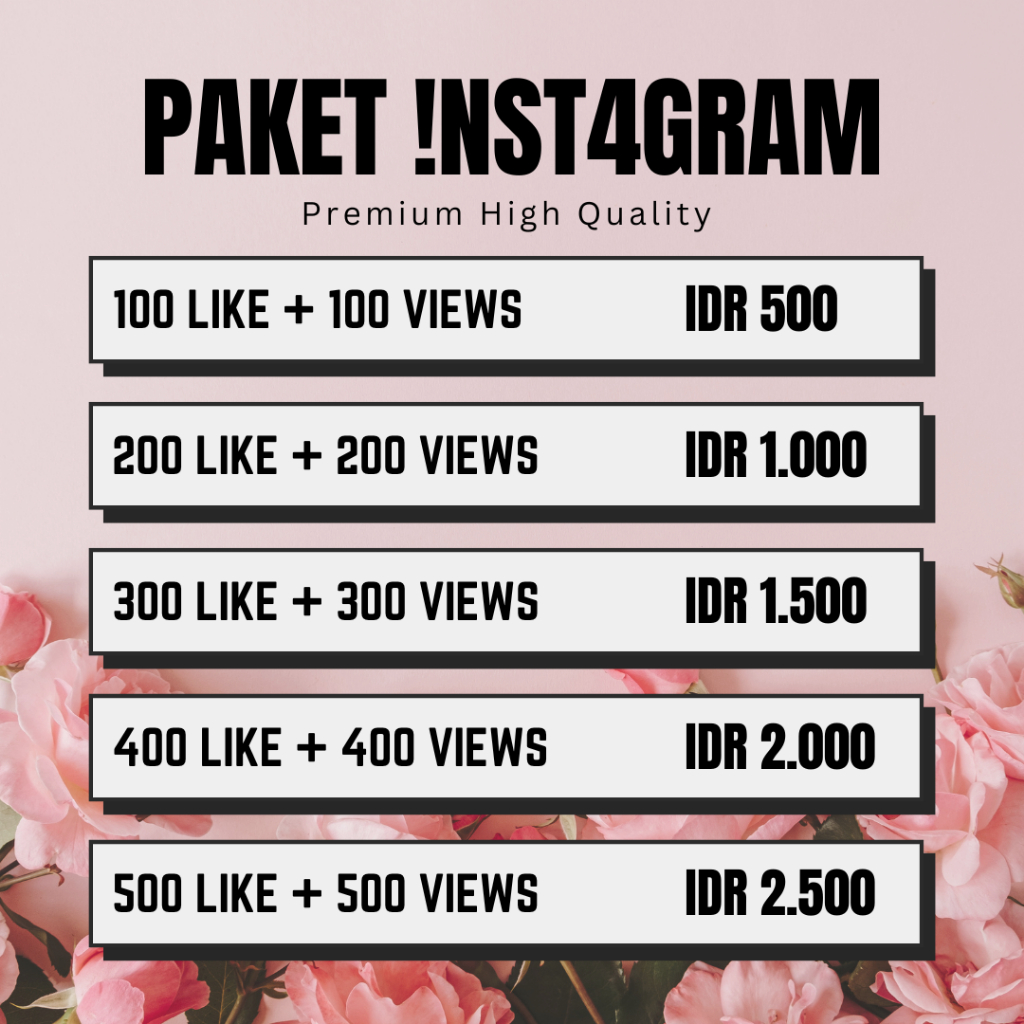 View Instagram Reels Instagram Like Instagram Likes Instagram Permanen Garansi Global