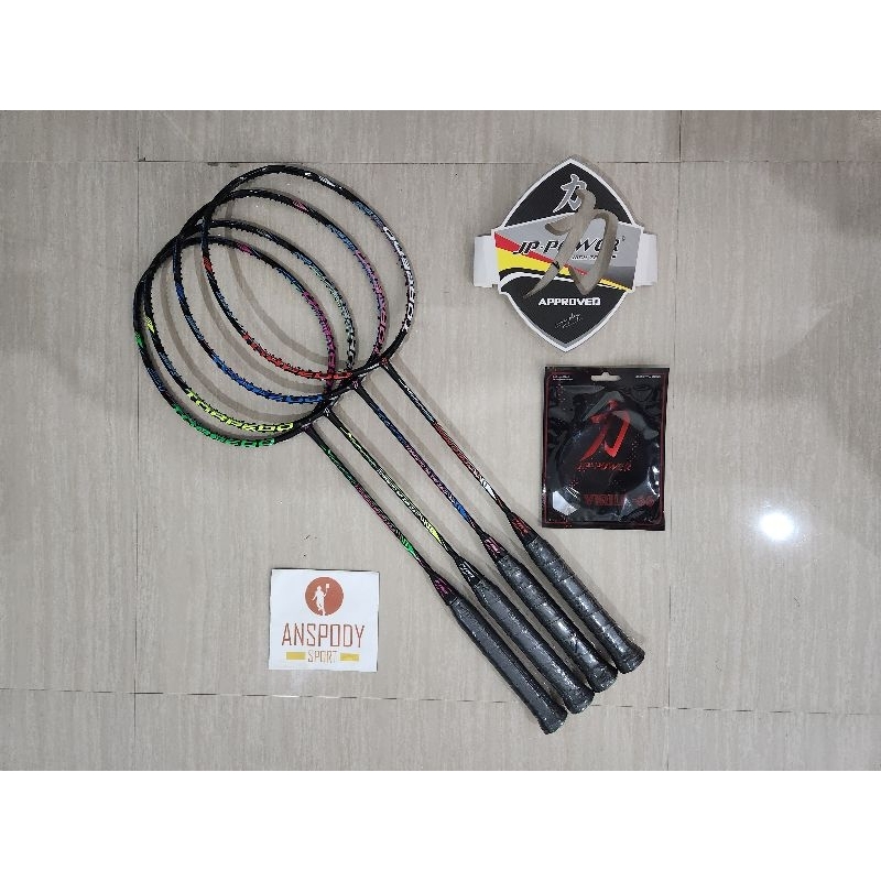 RAKET BADMINTON JP POWER TORPEDO 88 ZIG ZAG