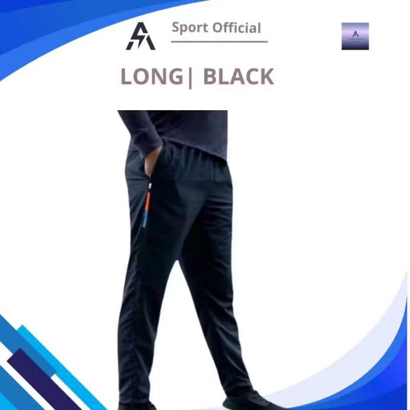 Celana Sport Training Parasut Olah Raga Lari Gowes/Bersepeda Pria Dan Wanita bisa