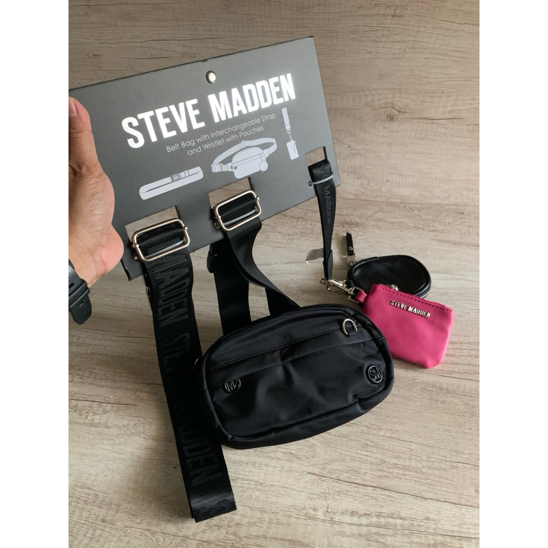 Steve Madden Nylon Waist Bag 4in1