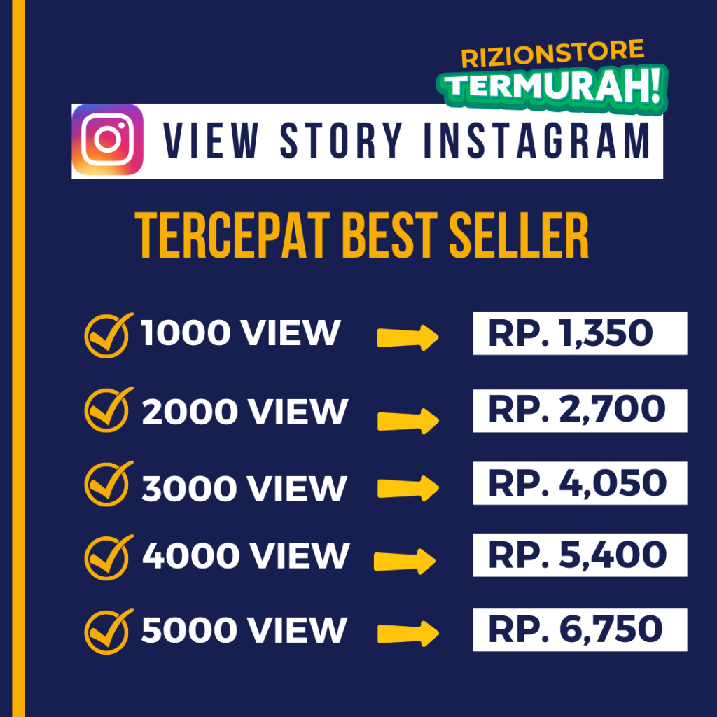 VIEW STORY INSTAGRAM TERMURAH