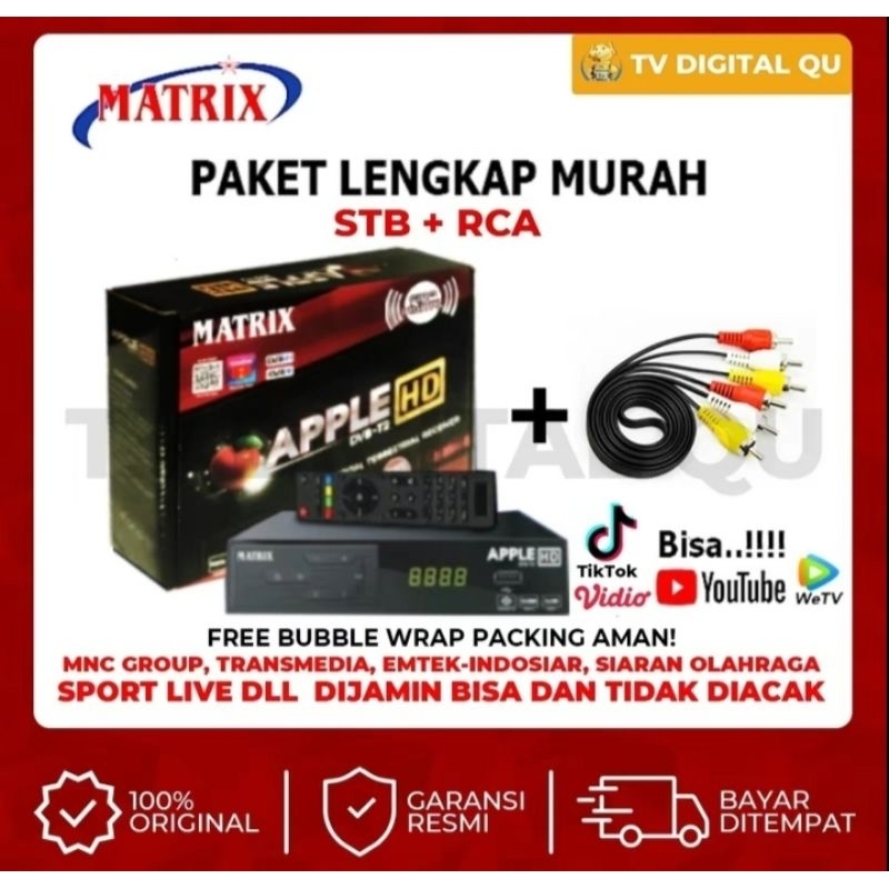 matrix Apple merah