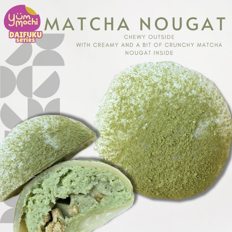 

Yummochi Daifuku Matcha Nougat