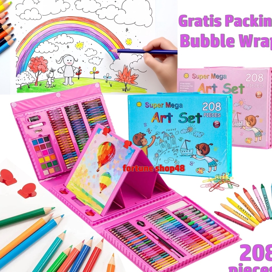 

Super Model Crayon Set 28 Pcs Pensil Warna Lengkap Krayon Set Alat Menggambar Mewarnai Cat Air Lukis Anak