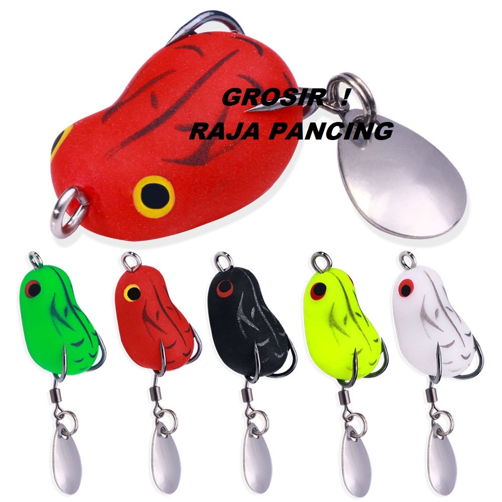 Soft Frog Kodok Mini Umpan Casting Gabus Bentuk Katak