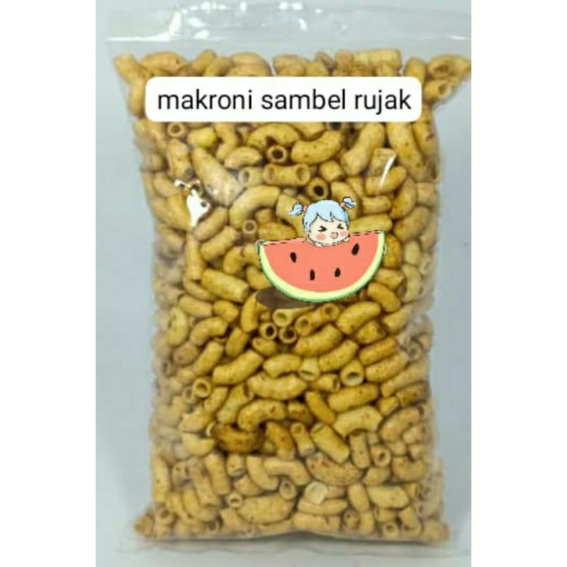 

makroni sambel rujak