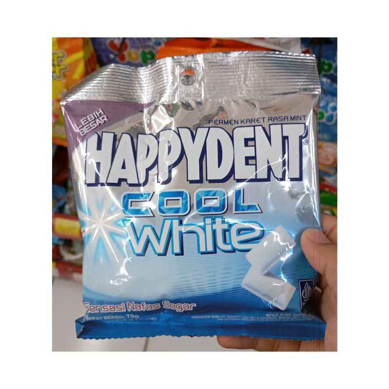 

HAPPYDENT COOL WHITE 70GR READY STOK