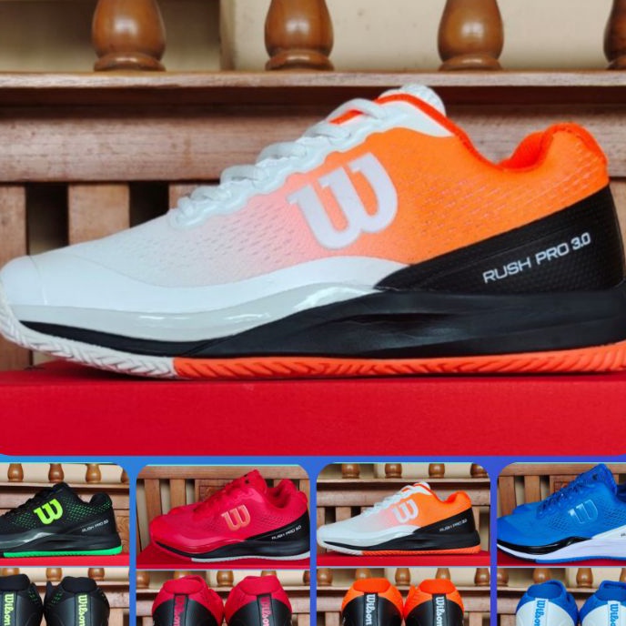 HJ6 Sepatu Tennis Wilson  Sepatu tenis Orinal  sepatu tenis  Sepatu Asic Court FF  Sepatu Bton dan L