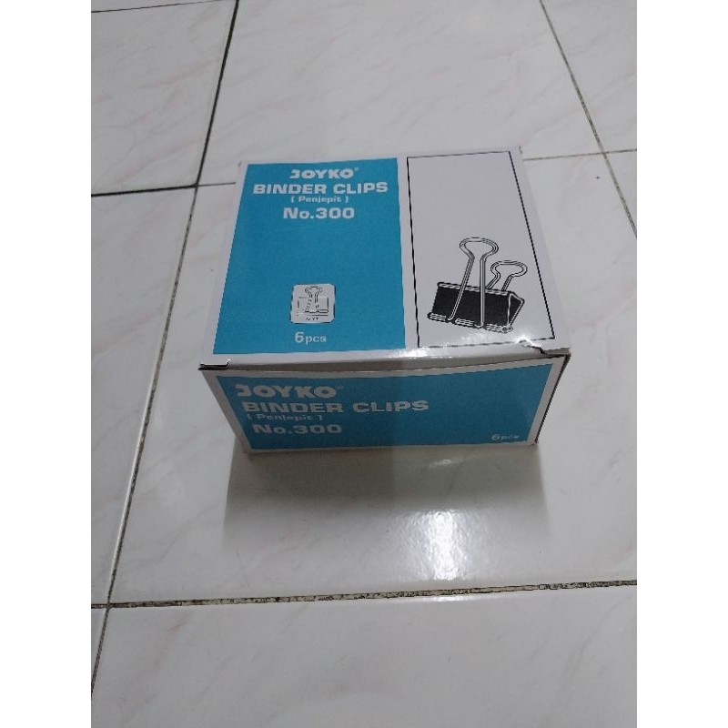 

BINDER CLIPS 300 JOYKO ISI 6 PCS