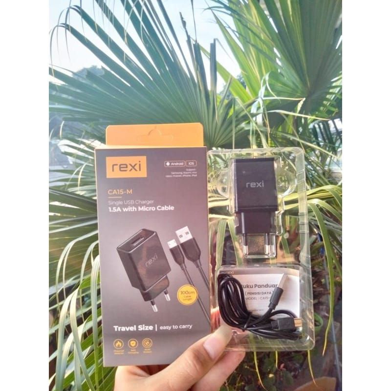 BIG SALE REXI CA15-M/CB15-M/CB15-MS/CQ15//CC20-M 1.5A 7,5W Charger casan  With Micro USB 1M Single U
