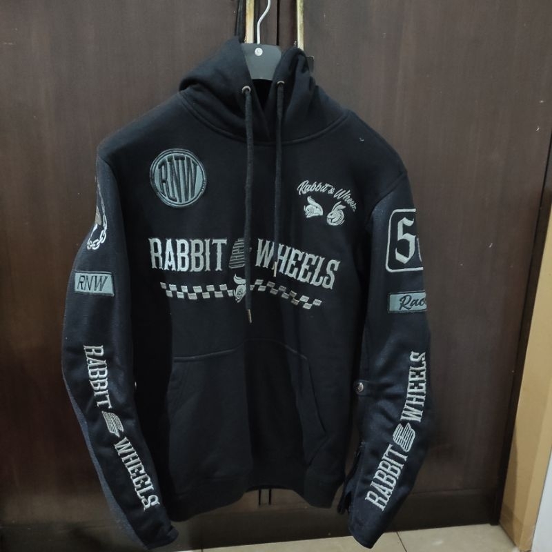 HOODIE MESH RABBIT AND WHEELS SHADOW LIKE NEW