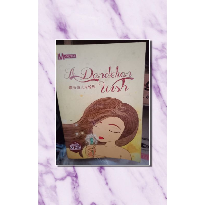 A Dandelion Wish/penerbit haru/Buku murah novel komik ori preloved