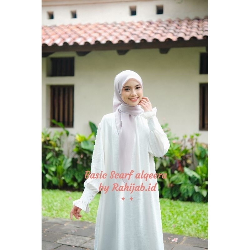Alqeera HIJAB - Basic Scarf/ Plain Square/ Segiempat/ Pollycotton polos by Rahijab.id PART 4
