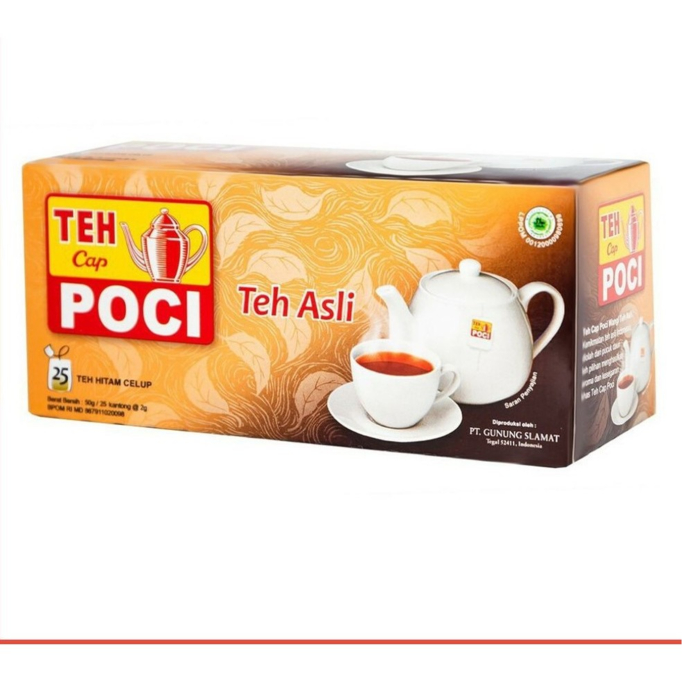 

Teh Poci Black Tea 25 Bags 50 Gr