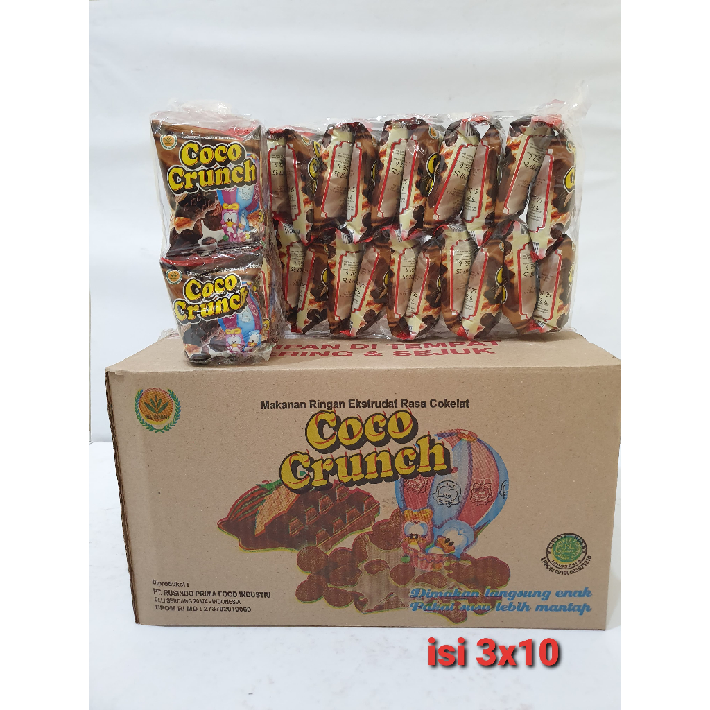 

COCO CRUNCH RUSINDO ISI 20 PCS [TERSEDIA PER PACK/DUS]