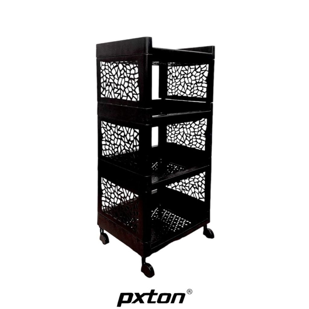 New PXTON - Rak Yoyo Pxton Serbaguna / Lemari plastik / Lemari pakaian / Rak plastik / Rak kosmetik