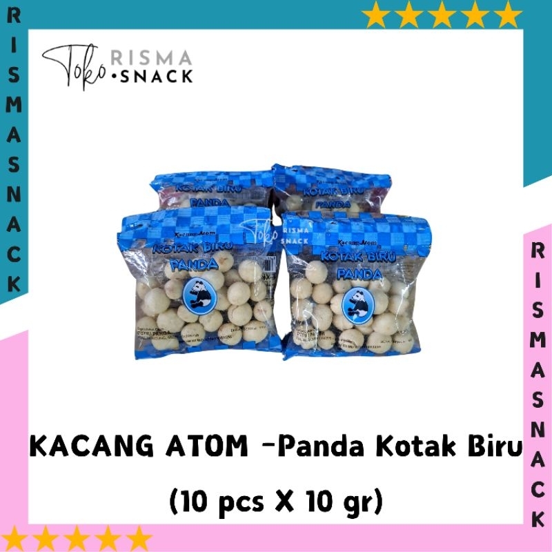 

Kacang Atom Sanghai Panda Kotak Biru kemasan (10pcs x 10gr)