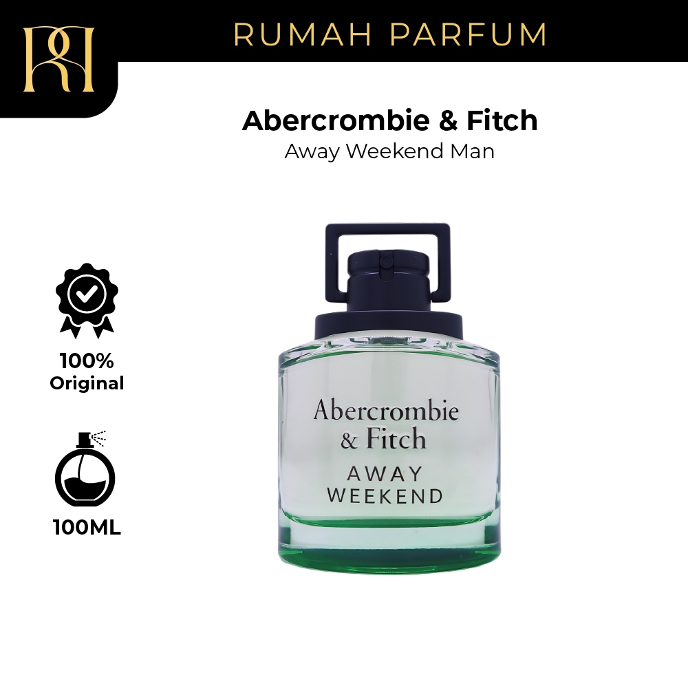 Parfum Pria Abercrombie & Fitch Away Weekend Man (100 mL) Perfume Cowok Tahan Lama dan Wangi