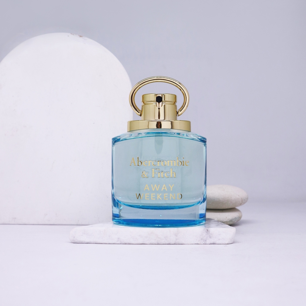 ID PARFUM WANITA ABERCROMBIE & FITCH AWAY WEEKEND WOMAN (100 ML) PERFUME CEWEK TAHAN LAMA DAN WANGI