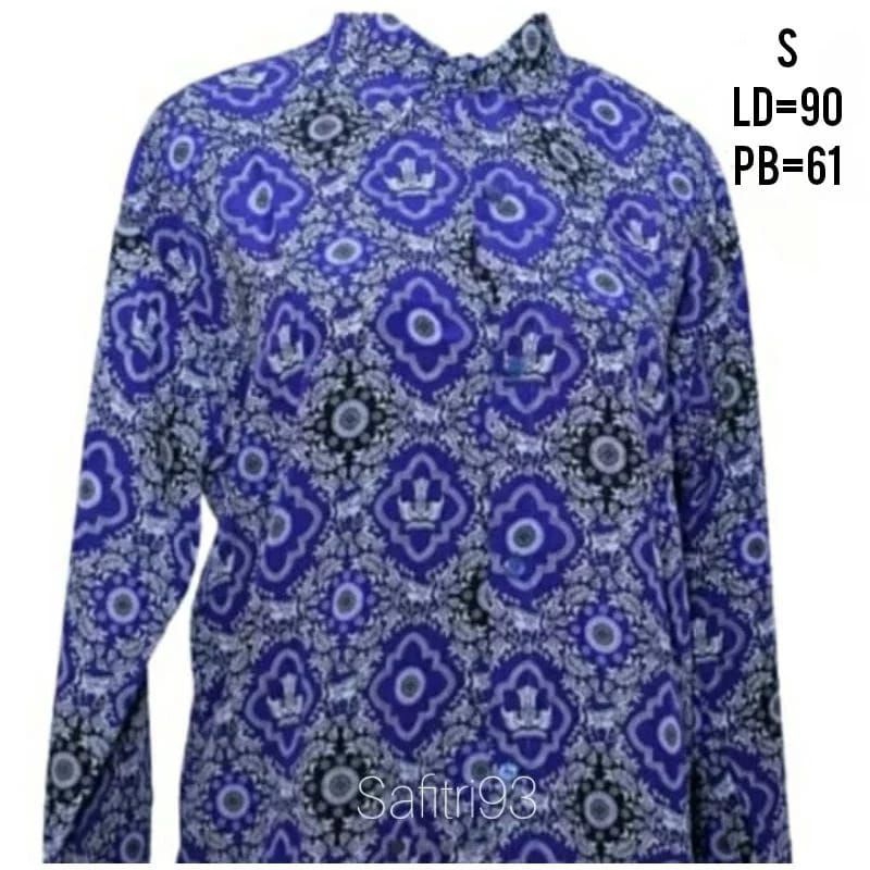 Seragam Sekolah Batik Tunas Harapan SMP/SMA Lengan Panjang