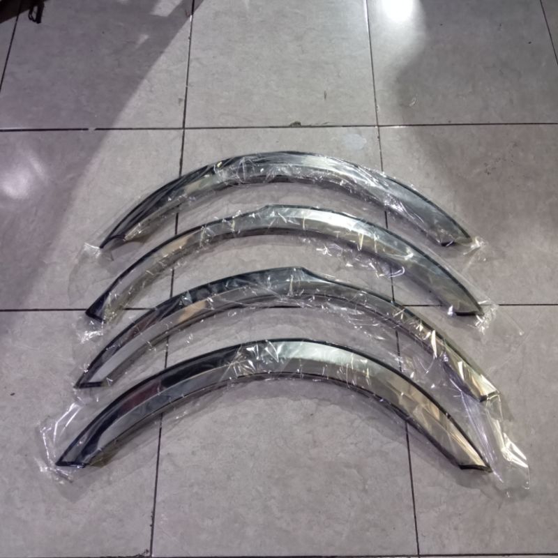 fender trim mobil Agya model pendek sampai bumper