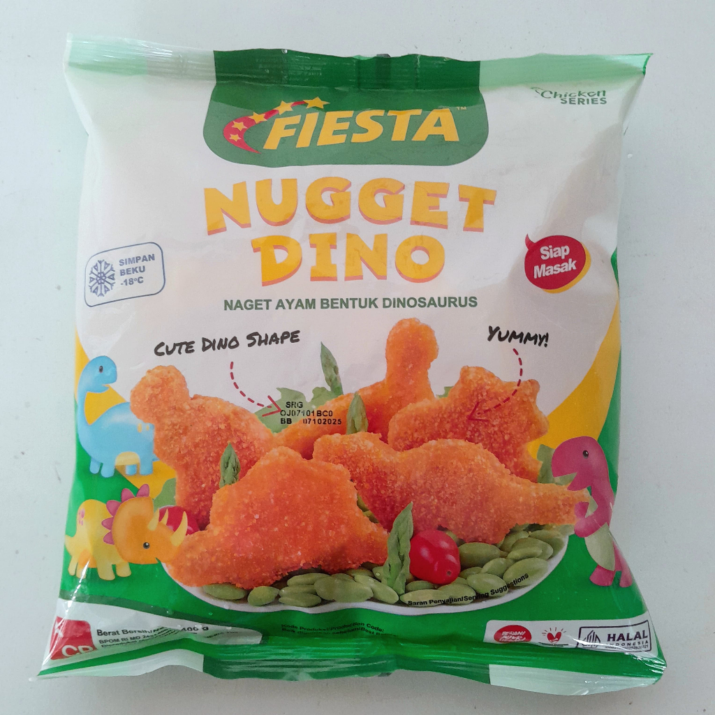 

FIESTA nugget dino 400gr