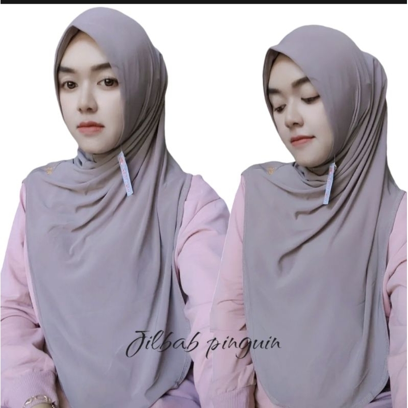 181 hijab JISO instant malay pinguin jersey HQ DOA IBU ory by Bu Nyamin