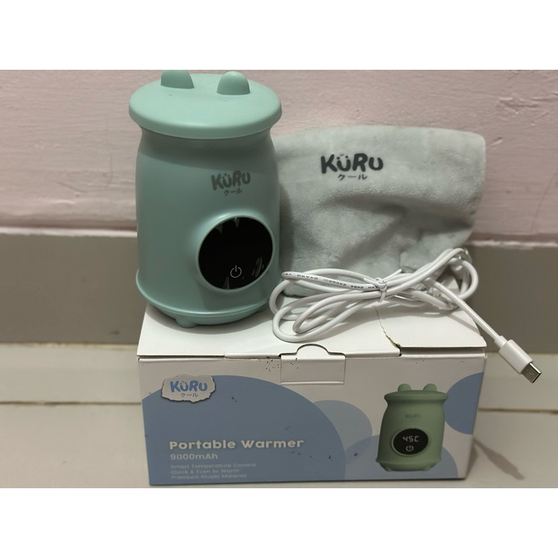 kuru portable bottle warmer preloved