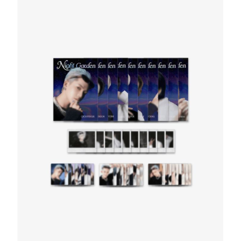 
[READY STOCK] SEALED NIGHT GARDEN TREASURE MINI SCRAP KIT HARUTO OFFICIAL

