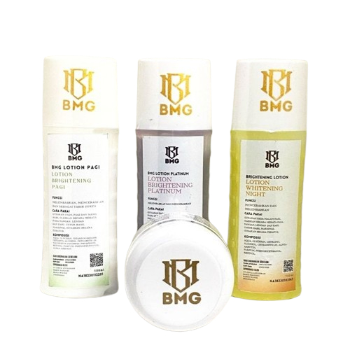 ❤️SYR❤️ BMG lotion whitening LOTION DAY, LOTION NIGHTKUNING, LOTION PLATINUM, BODY CREAM BPOM ORIGIN
