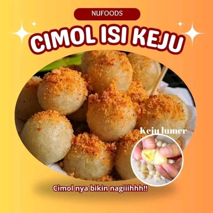 

CIMOL ISI KEJU / CIMOL KEJU LELEH / CIMOL BOJOT SNACK
