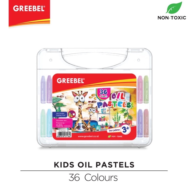 

KODE C73P Crayon Greebel Oil Pastels 36colours
