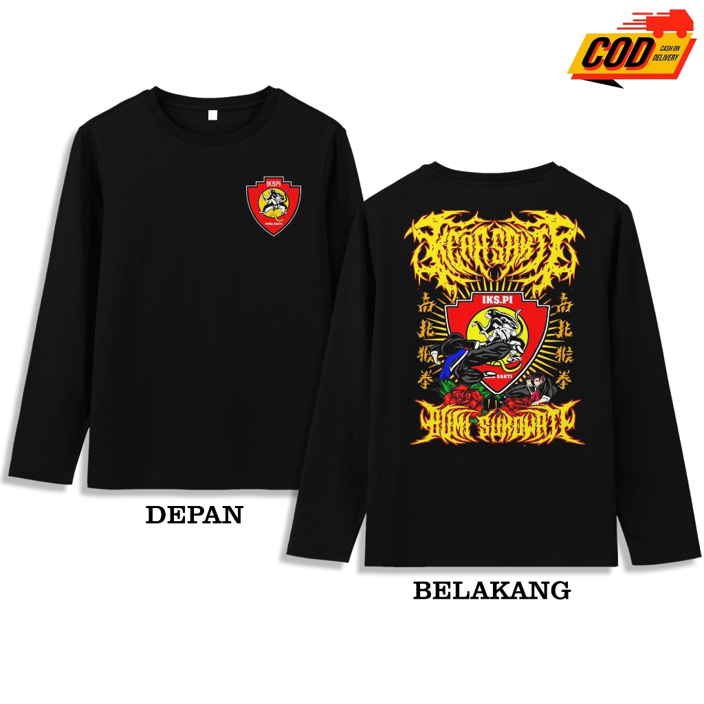 KAOS LENGAN PANJANG - KAOS IKSPI ATASAN TERBARU PRIA IKSPI KERA SAKTI