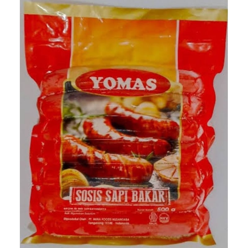 

Yomas Sosis Bakar 500 gr Bogor Frozen