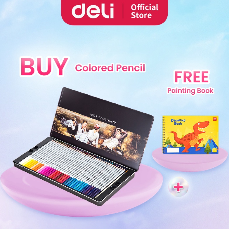 

KODE M98Q Deli Pensil Warna 24364872 WARNA tidak beracun dapat dicuci dan teknologi hybrid 6521