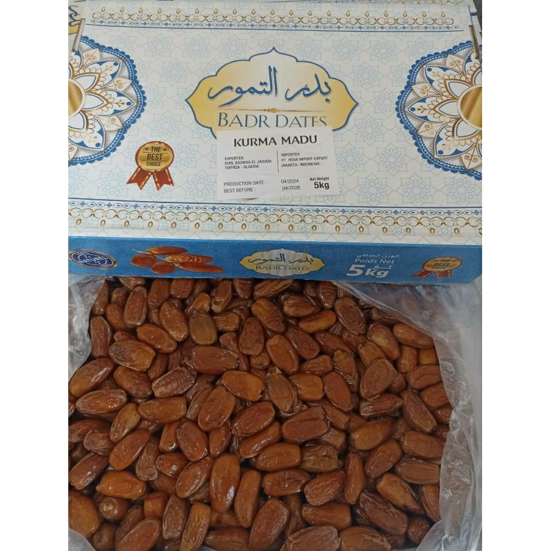 

Kurma premium Tunisia Madu 5kg