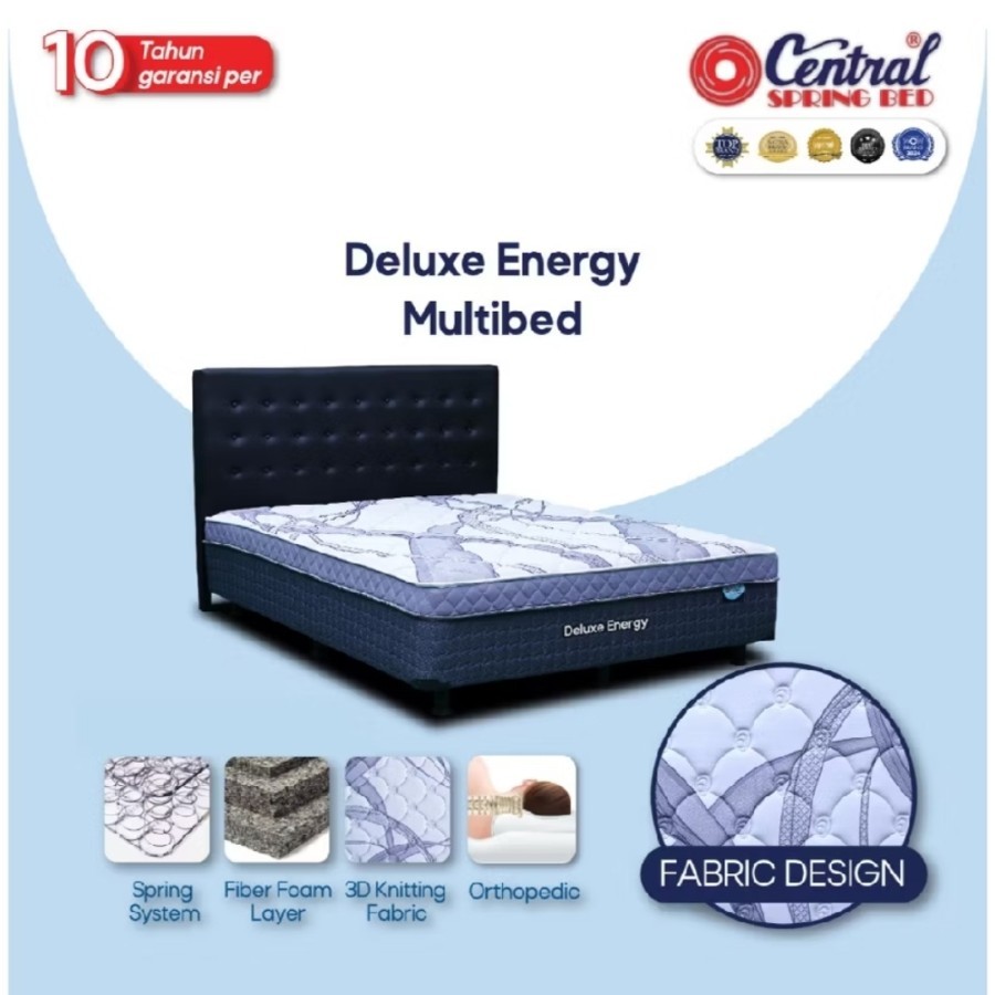 Multibed central ENERGI kasur springbed plustop Multibed 160X200 central