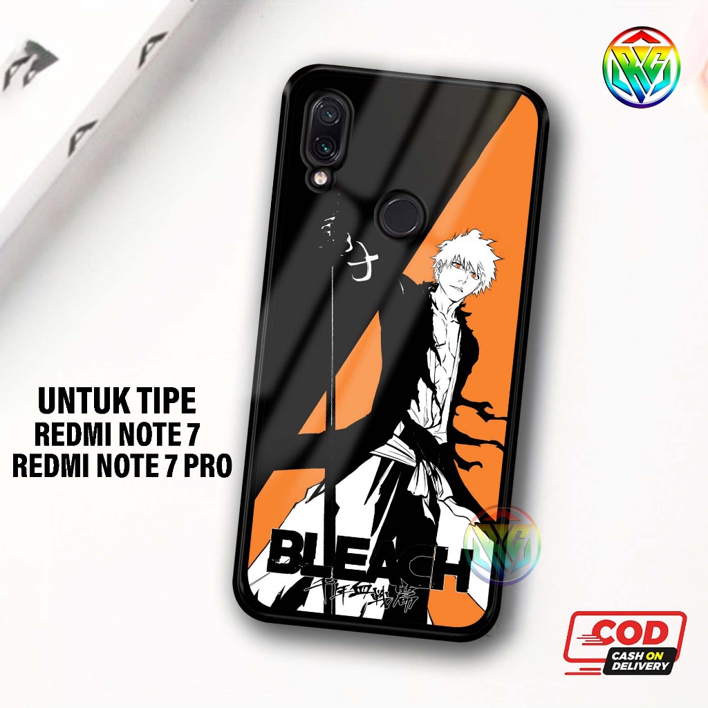 Real Case Xiomi Redmi NOTE 7/NOTE 7 PRO Terbaru Case kilau - New Case Glossy casing Hp Xiomi Redmi N