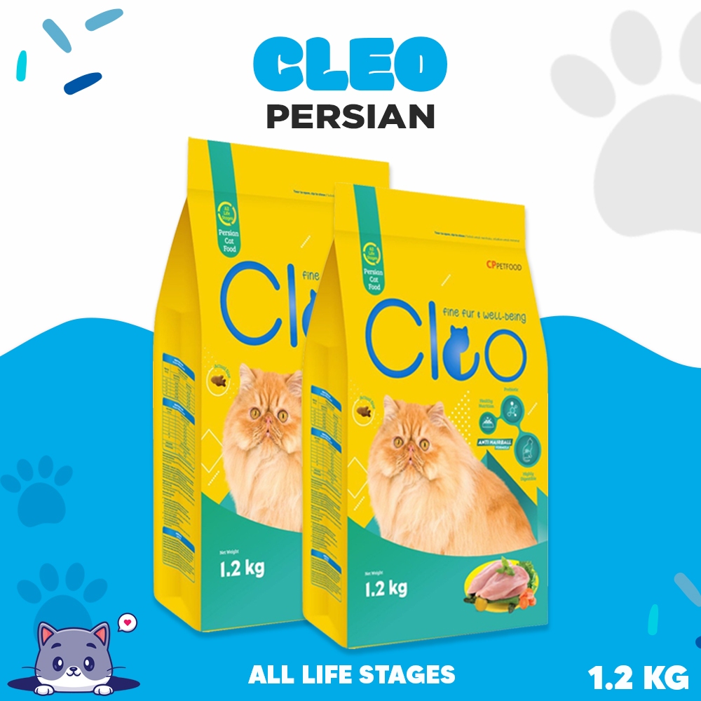 CLEO PERSIAN ALL STAGES - Makanan Kucing Persia