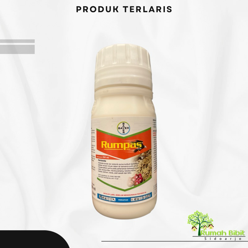 Herbisida Rumpas 120EW Pembasmi Gulma Rumput Liar Selektif Tanaman Sayur Buah Hortikultura