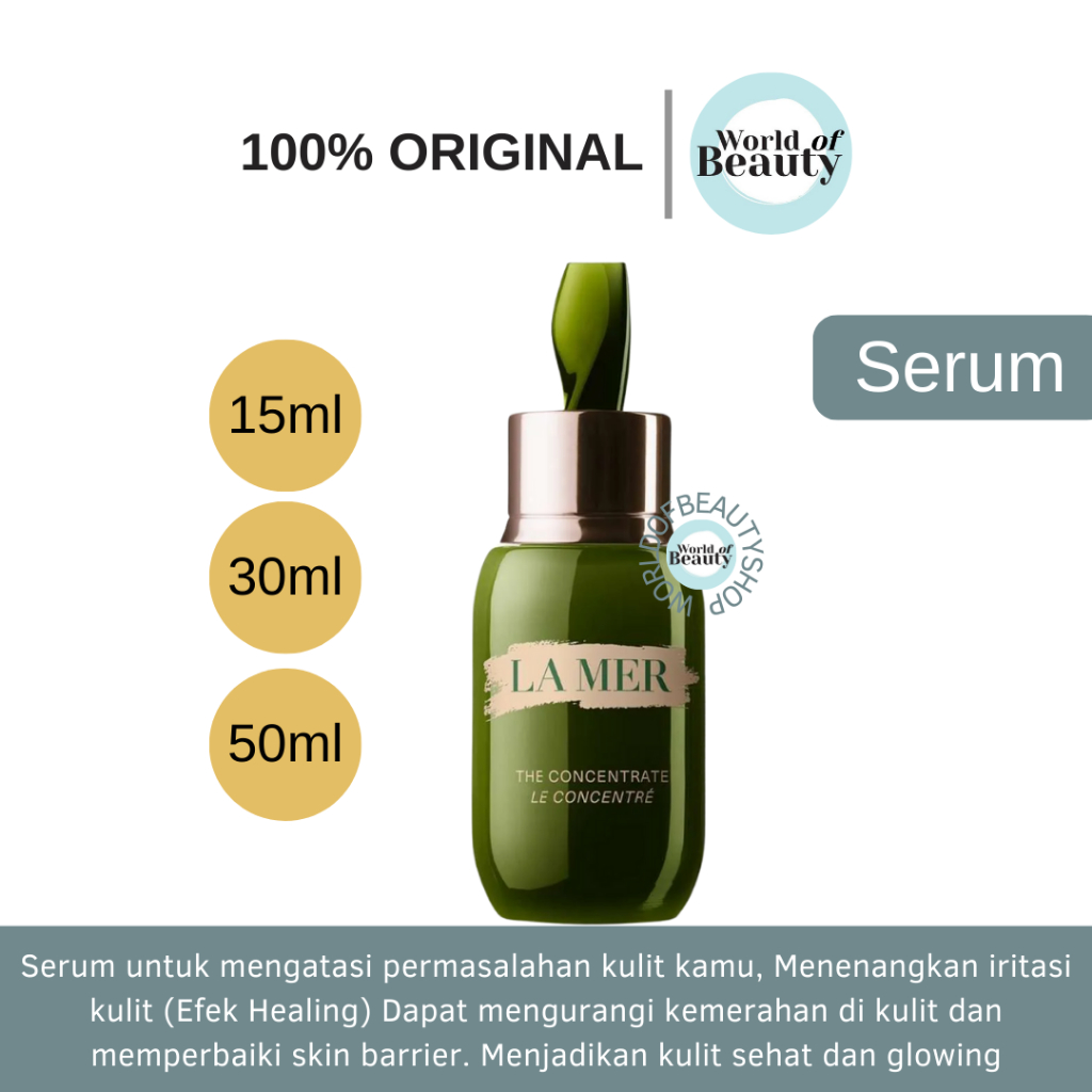 WOBS | La*mer The Concentrate 15ml | 30ml | 50ml - Hydrating & Skin Barrier Serum