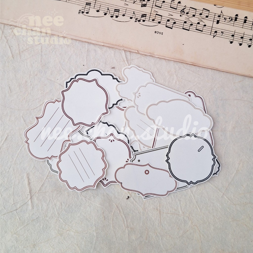 

[nee.chan.studio] Sticker / Journal / Art Journal / Deco / DIY / Journaling / Handmade / Sticker Deco / Sticker Journal / Die-Cut Sticker / Seri Salt Bread
